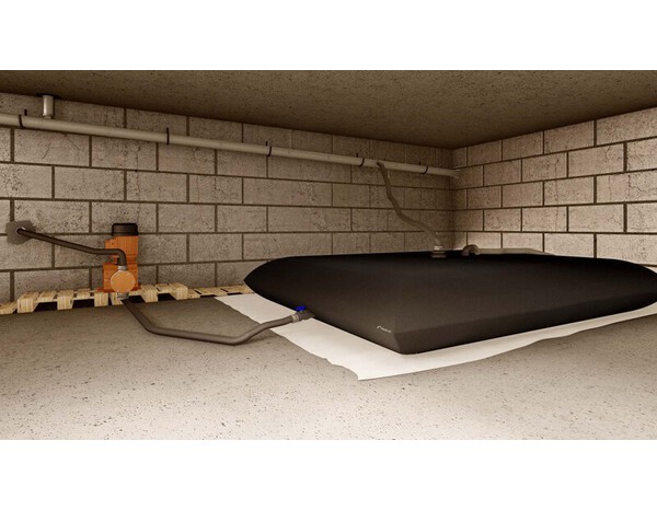 Récupérateur d'eau souple 3000 L - L.299 x l. 251 cm - Brico Dépôt