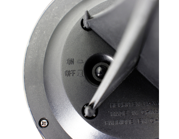 6 spots à piquer solaire noir 4000K - Brico Dépôt