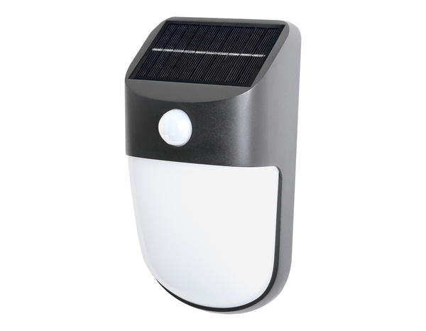 Applique solaire LED avec détecteur de mouvement 300 lm IP44 - Brico Dépôt