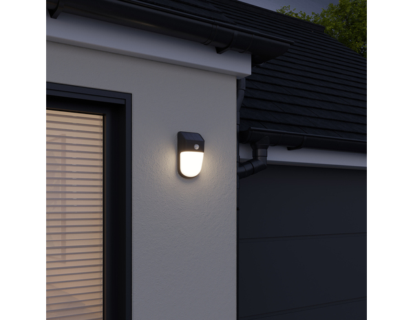 Applique solaire detection LED 300lm IP44 - Brico Dépôt