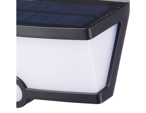 Applique mural solaire a detection 5000K - Brico Dépôt