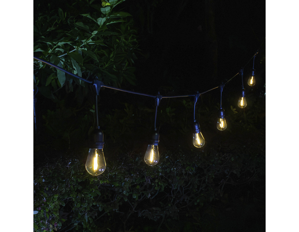 Guirlande solaire 3000K IP44 - Brico Dépôt