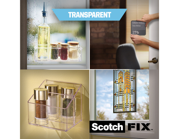 Ruban adhésif double face transparent 19 mm x 1,5 m - Scotch - Brico Dépôt