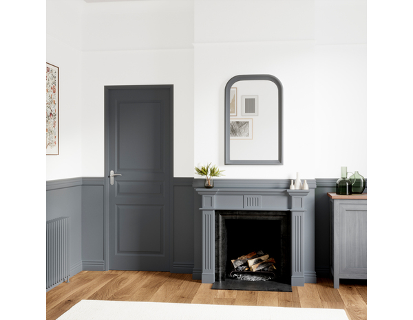 Peinture multi-supports Satin 0,75 L Gris Ardoise - Evalux - Brico Dépôt