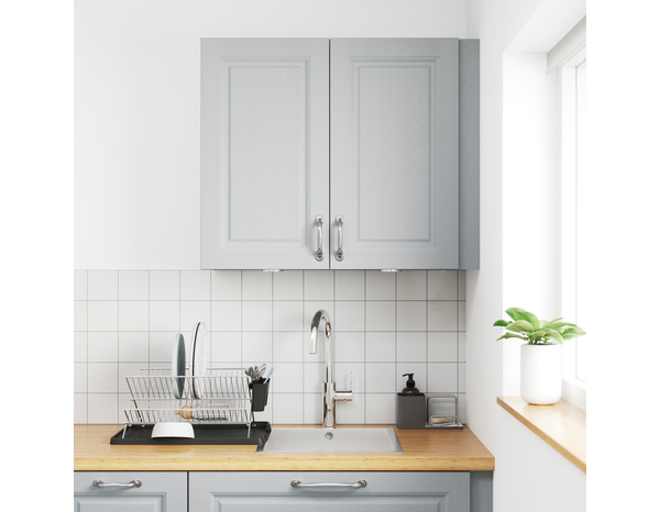 Peinture meuble de cuisine et salle de bains 2 L Mat Gris Perle - Evalux - Brico Dépôt