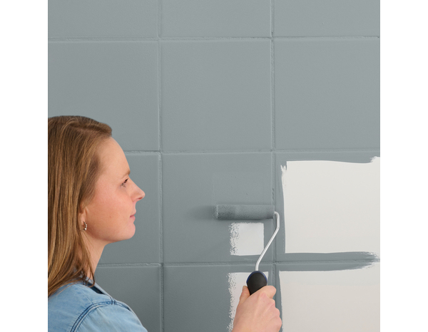 Peinture faïence et lambris Mat 2 L Gris Acier - Evalux - Brico Dépôt