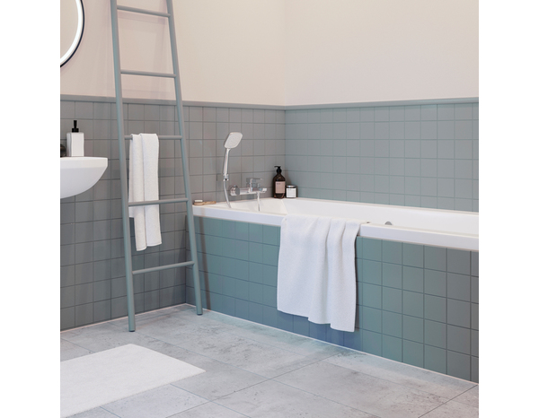 Peinture faïence et lambris Mat 2 L Gris Acier - Evalux - Brico Dépôt