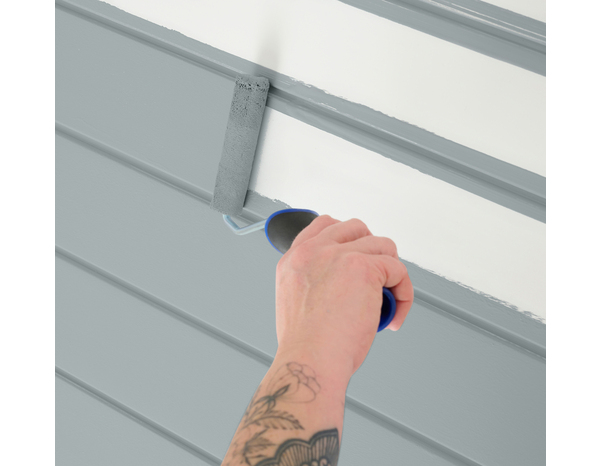 Peinture faïence et lambris Mat 2 L Gris Acier - Evalux - Brico Dépôt