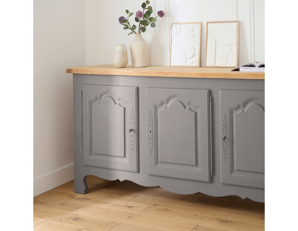 Peinture meuble Mat 2 L Gris Poivre - Evalux - Brico Dépôt