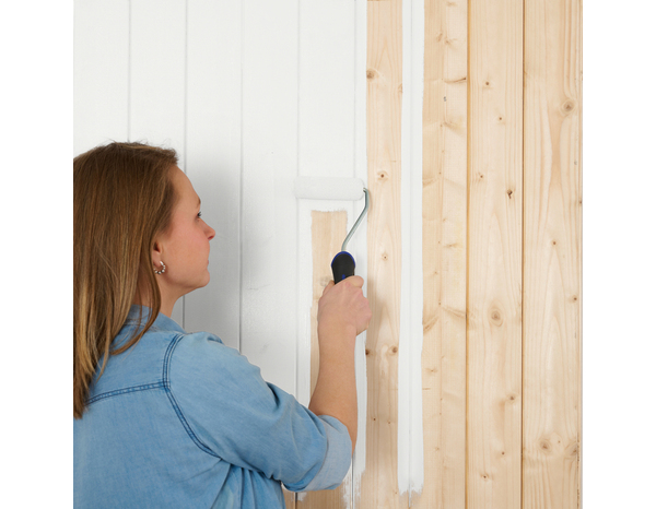 Peinture faïence et lambris Mat 0,75 L Blanc Pur - Evalux - Brico Dépôt