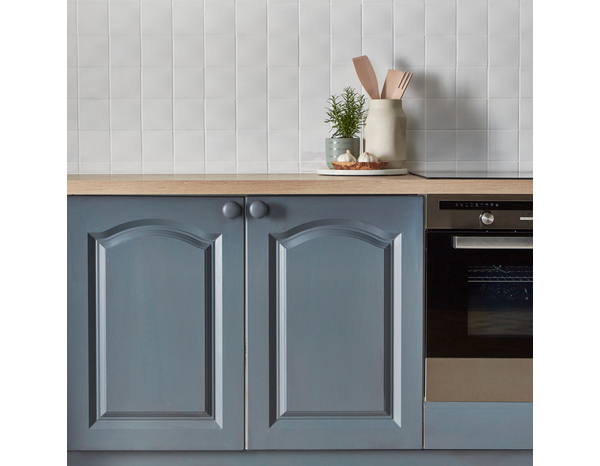 Peinture meuble de cuisine et salle de bains 0,75 L Mat Gris Anthracite - Evalux - Brico Dépôt