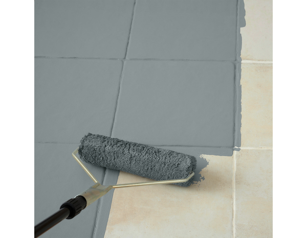 Peinture sol et escalier Mat 2 L Gris Acier - Evalux - Brico Dépôt