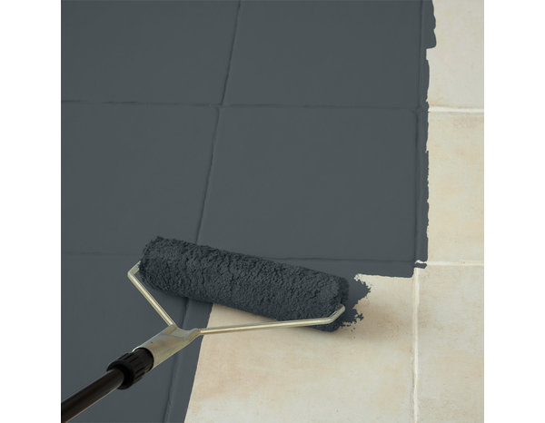 Peinture sol et escalier Mat 0,75 L Gris Anthracite - Evalux - Brico Dépôt