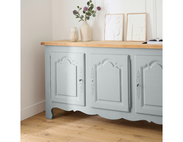 Peinture meuble Satin 0,5 L Gris Acier - Evalux - Brico Dépôt