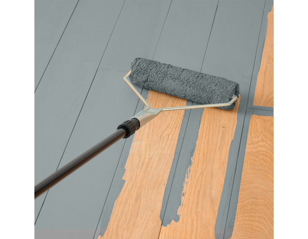 Peinture sol et escalier Mat 0,75 L Gris Acier - Evalux - Brico Dépôt