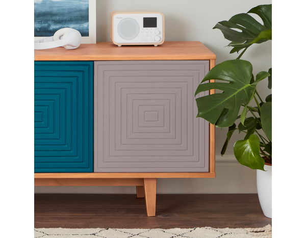 Peinture meuble Mat 0,5 L Gris Poivre - Evalux - Brico Dépôt