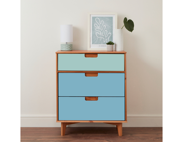 Peinture meuble Mat 0,5 L Vert d'eau - Evalux - Brico Dépôt