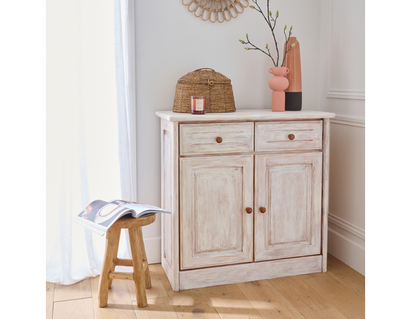 Peinture meuble 0,5 L Blanc Crayeux - Evalux - Brico Dépôt