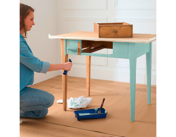 Peinture meuble Mat 0,5 L Vert d'eau - Evalux - Brico Dépôt