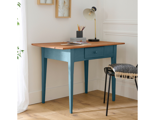 Peinture meuble Mat 0,5 L Bleu Jean - Evalux - Brico Dépôt