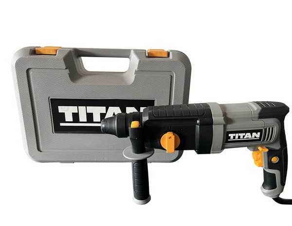 Marteau perforateur électrique SDS Plus à percussion 750 W - 2,5 j - Titan - Brico Dépôt