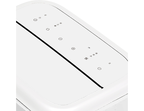 Climatiseur mobile "Kuban" blanc, 9000 BTU - H. 71,5 x l. 44 x P. 33,5 cm - Brico Dépôt