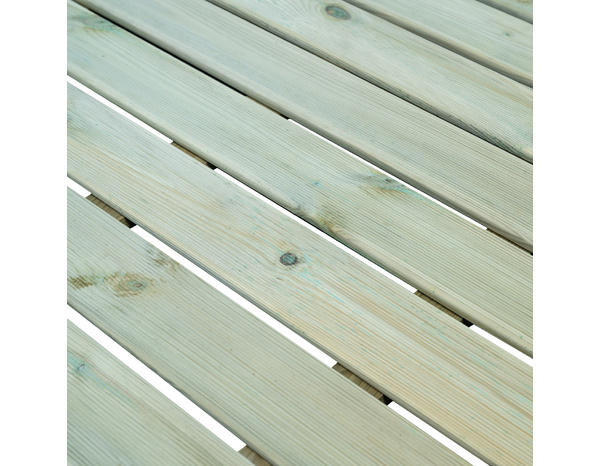 Dalle en bois 100 x 100 cm "Durance" - Marque BLOOMA - Brico Dépôt