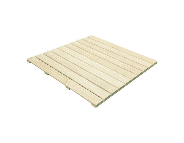 Dalle en bois 100 x 100 cm "Durance" - Marque BLOOMA - Brico Dépôt