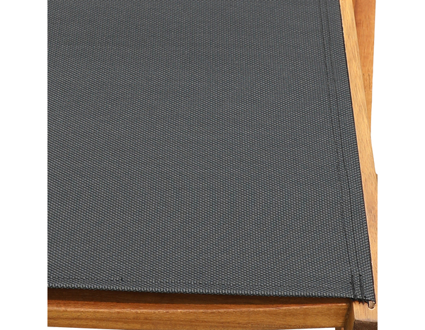 Chaise acacia/textilène "FASIA" - L. 55 x l. 60 x H. 90 cm - Marque BLOOMA - Brico Dépôt