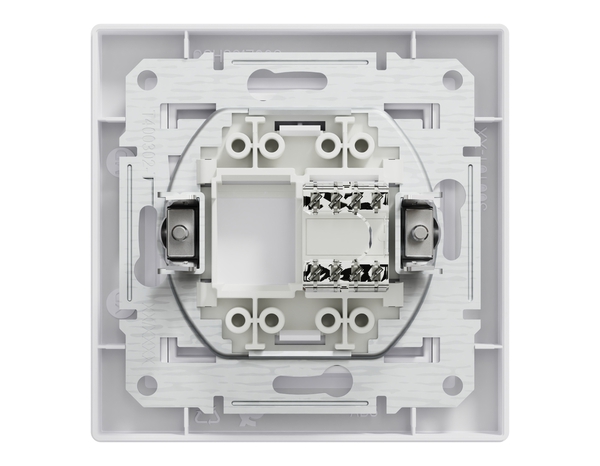 Prise Ethernet RJ45 "Asfora" blanche - Schneider Electric - Brico Dépôt