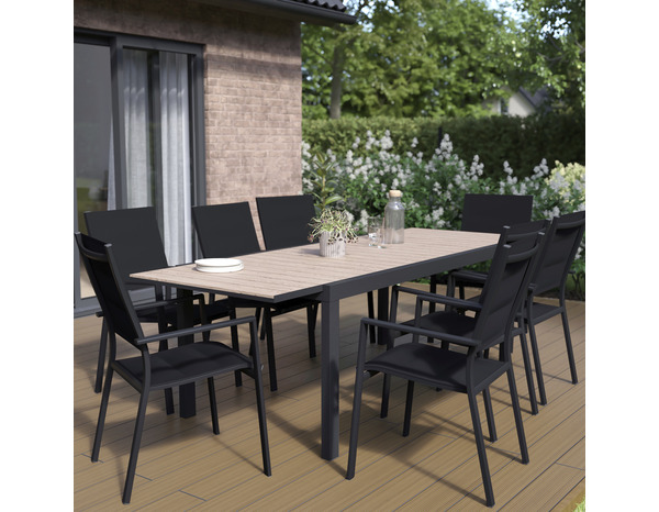 Table à rallonge "Amela" - Marque BLOOMA - Brico Dépôt