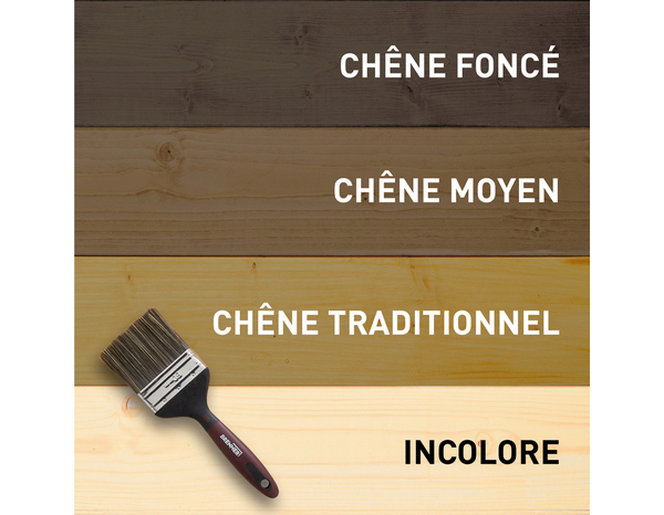 Cire liquide chêne clair 0,5L - Evalux - Brico Dépôt