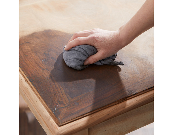 Cire chêne foncé 0,5L  aspect satiné - Evalux - Brico Dépôt