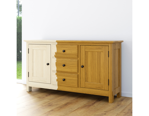 Cire chêne clair 0,5L aspect satiné - Evalux - Brico Dépôt