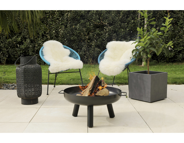 Brasero extérieur acier 60 cm - Brico Dépôt