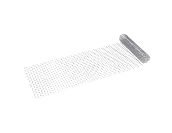 Rouleau grillage soudé galvanisé H. 1 m. x Maille 25 x 25 mm - Marque BLOOMA - Brico Dépôt