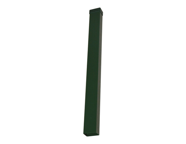 Poteau rectangulaire vert pour grillage H. 1,30 m - section 60 x 40 mm - Marque BLOOMA - Brico Dépôt