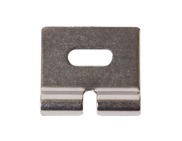 Lot de 4 fixations murales en métal inoxydable - Marque BLOOMA - Brico Dépôt