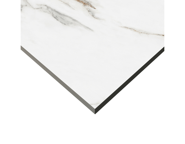 Carrelage mural "DALIE" blanc et doré - l.30 x L.60 cm - Cooke and Lewis - Brico Dépôt