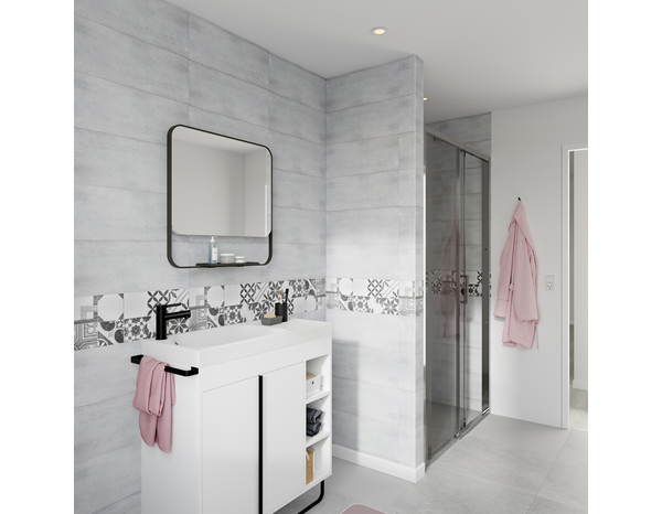 Décor mural "ABBY" mutlicolore- l.20 x L.50 cm - Cooke and Lewis - Brico Dépôt