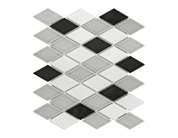 Mosaïque "FADO" blanc - l.26,6 x L.30,75 cm. - Cooke and Lewis - Brico Dépôt