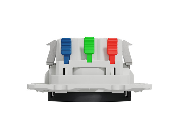 Prise 2P+T 16A affleurante par griffe anthracite "ODACE" - Brico Dépôt