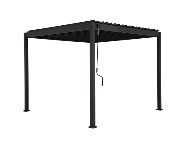 Pergola en aluminium lames orientables 3 X 3M - Brico Dépôt