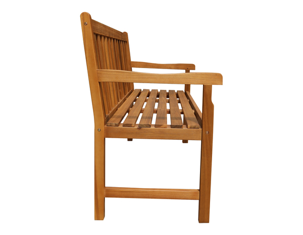 Banc acacia "CALYANTA" -  L. 119 x P. 59 x H. 89 cm - Marque BLOOMA - Brico Dépôt