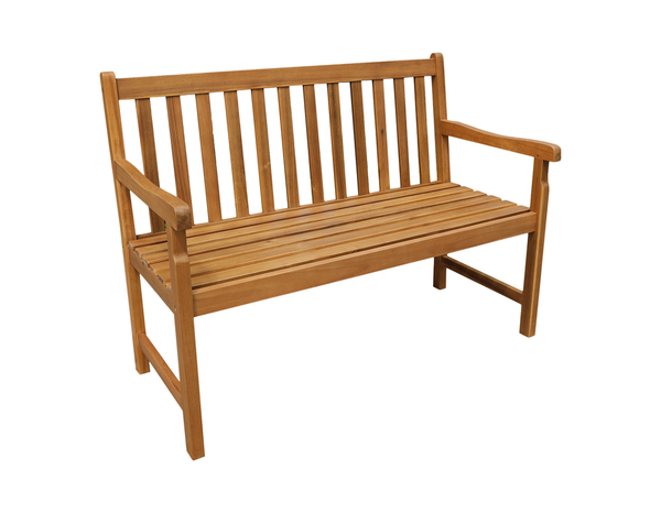 Banc acacia "CALYANTA" -  L. 119 x P. 59 x H. 89 cm - Marque BLOOMA - Brico Dépôt