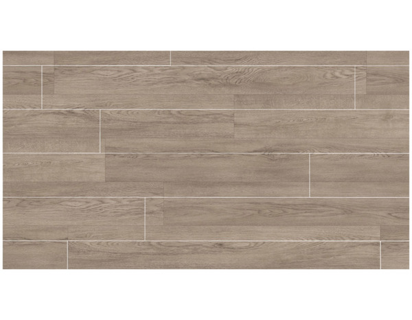 Sol stratifié "MICHIGAN" couleur bois clair - L. 138.3 x L. 19.3 cm. Ep. 7 mm - Brico Dépôt