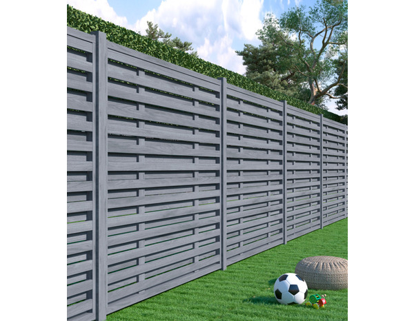 Poteau bois gris - Brico Dépôt