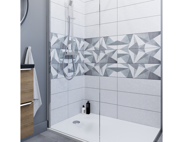 Décor mural "LEIA" multicolore - l.20 x L.60 cm - Cooke and Lewis - Brico Dépôt