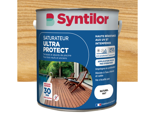 Saturateur ultra protect pour terrasse - 5 L - Syntilor - Brico Dépôt
