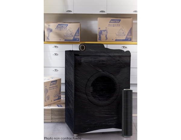 Rouleau film étirable noir - 300 cm - Brico Dépôt